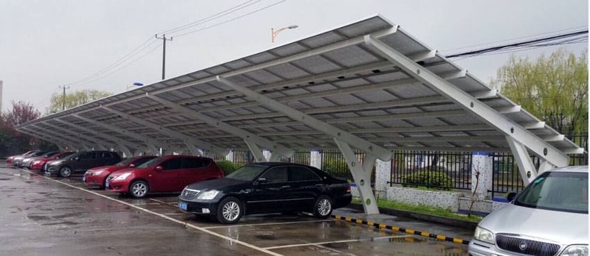 光伏車棚發(fā)電解決方案