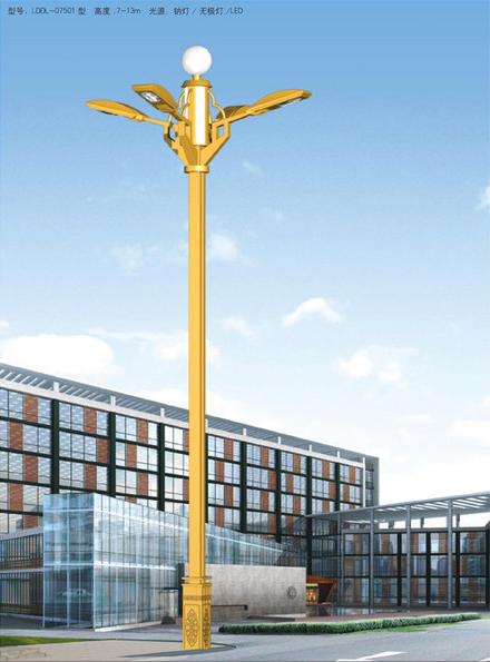 玉蘭燈城市l(wèi)ed路燈市政道路照明燈