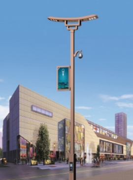 智慧城市5G多功能路燈