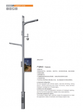 5G新型多功能智慧路燈