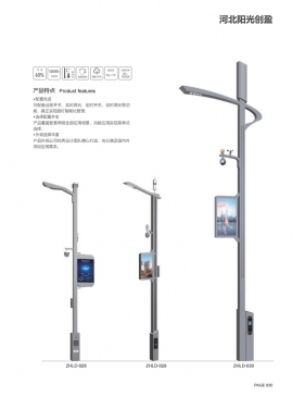 5G新型多功能智慧路燈