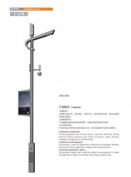 5G新型多功能智慧路燈
